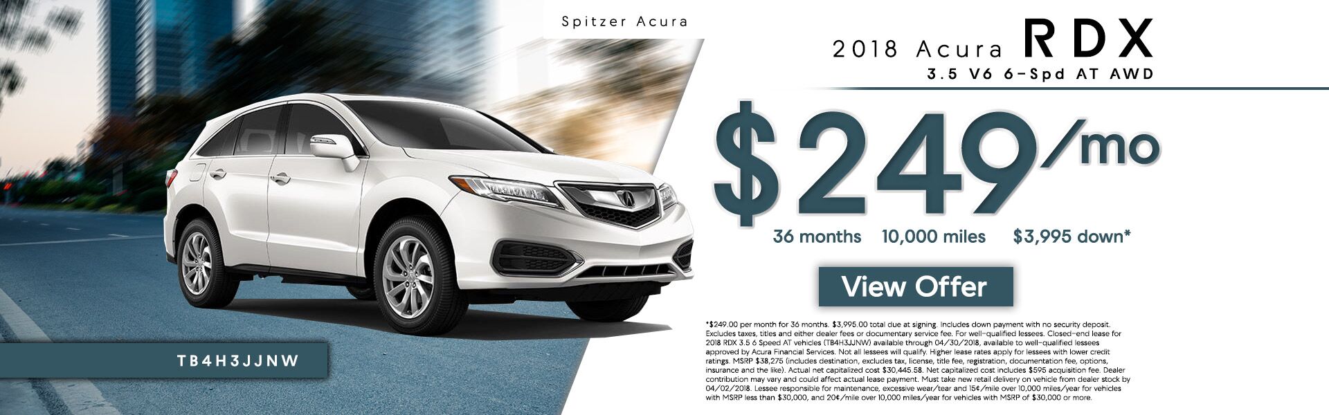 2018 Acura RDX 2018 Acura RDX