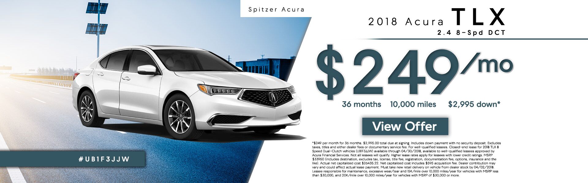 2018 Acura TLX 2018 Acura TLX