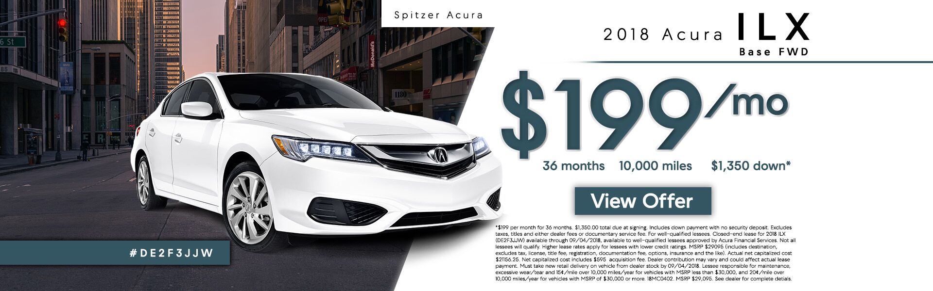 2018 Acura ILX 2018 Acura ILX