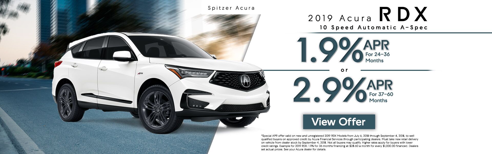 2018 Acura RDX 2018 Acura RDX
