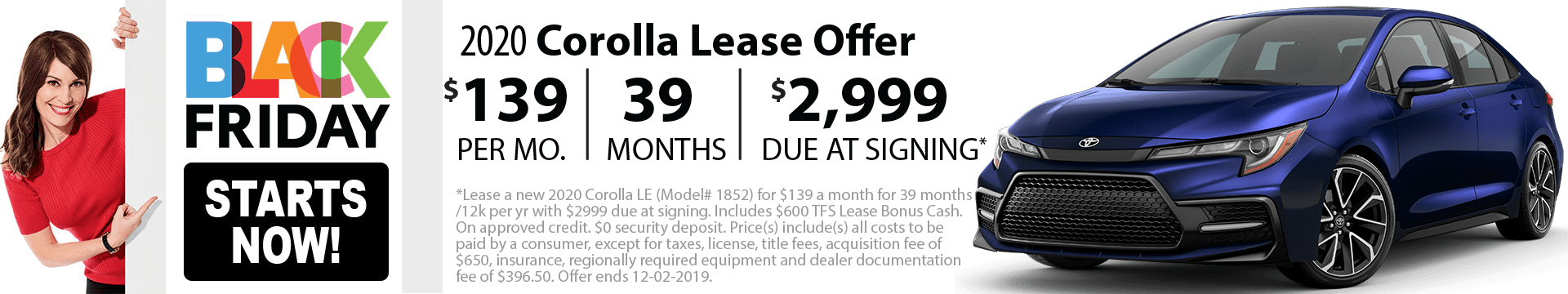 2020 Corolla Special Lease Offer 2020 Corolla Special Lease Offer