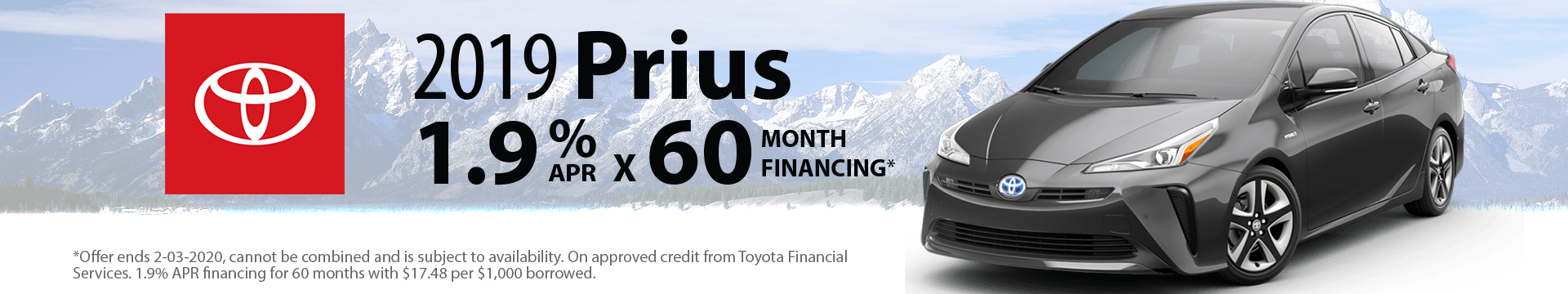 2019 Prius Finance Offer 2019 Prius Finance Offer