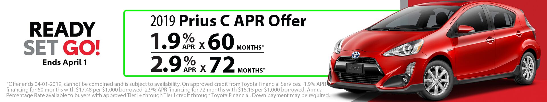 2019 Prius C APR 2019 Prius C APR