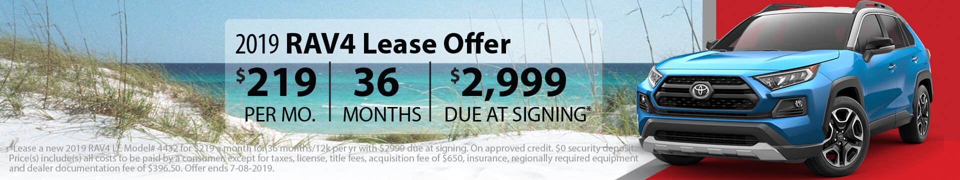 2019 RAV4 Lease 2019 RAV4 Lease