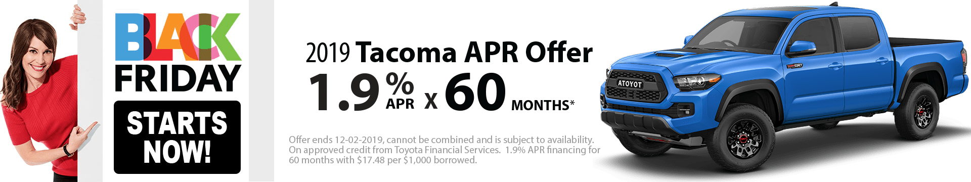 2019 Tacoma Special Finance Offer 2019 Tacoma Special Finance Offer