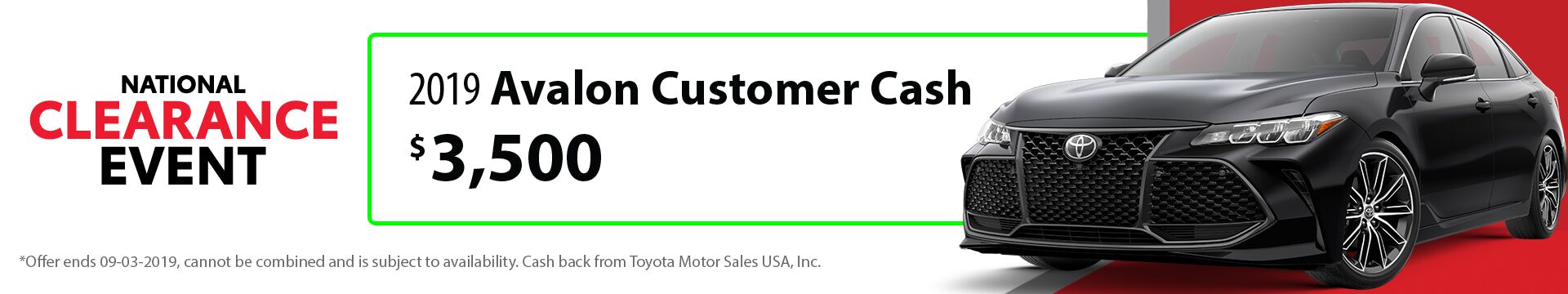 2019 Avalon 2019 Avalon
