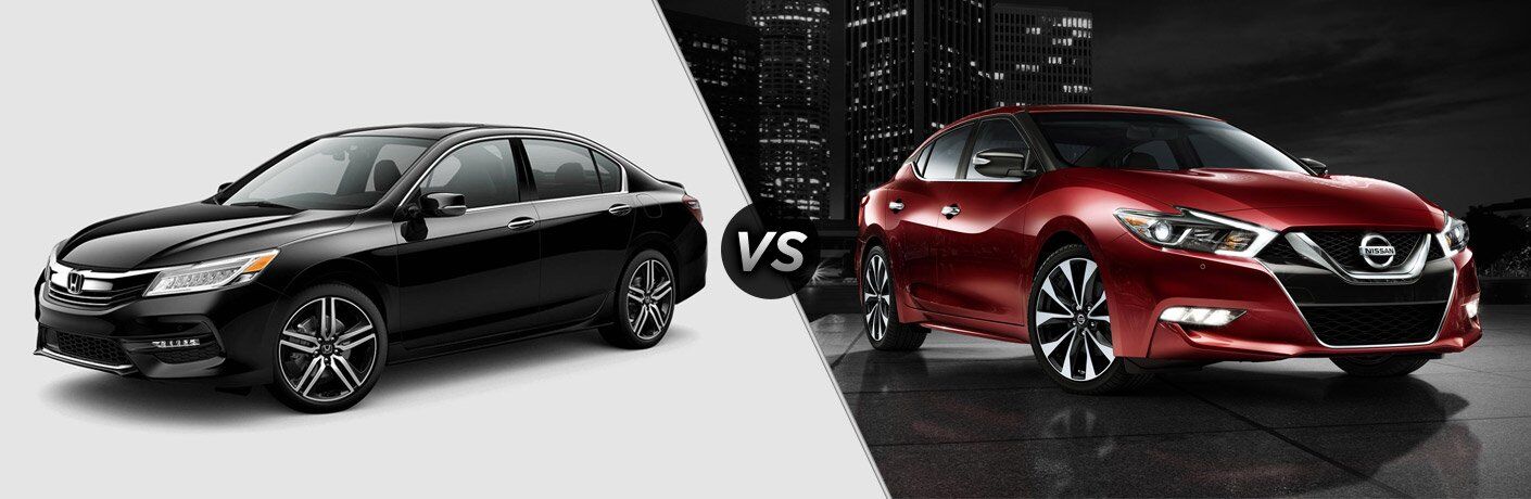 2017 Honda Accord vs 2017 Nissan Maxima
