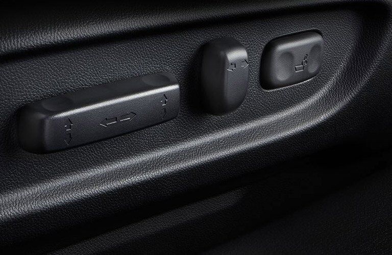 seat controls on the 2017 Honda Accord Sport