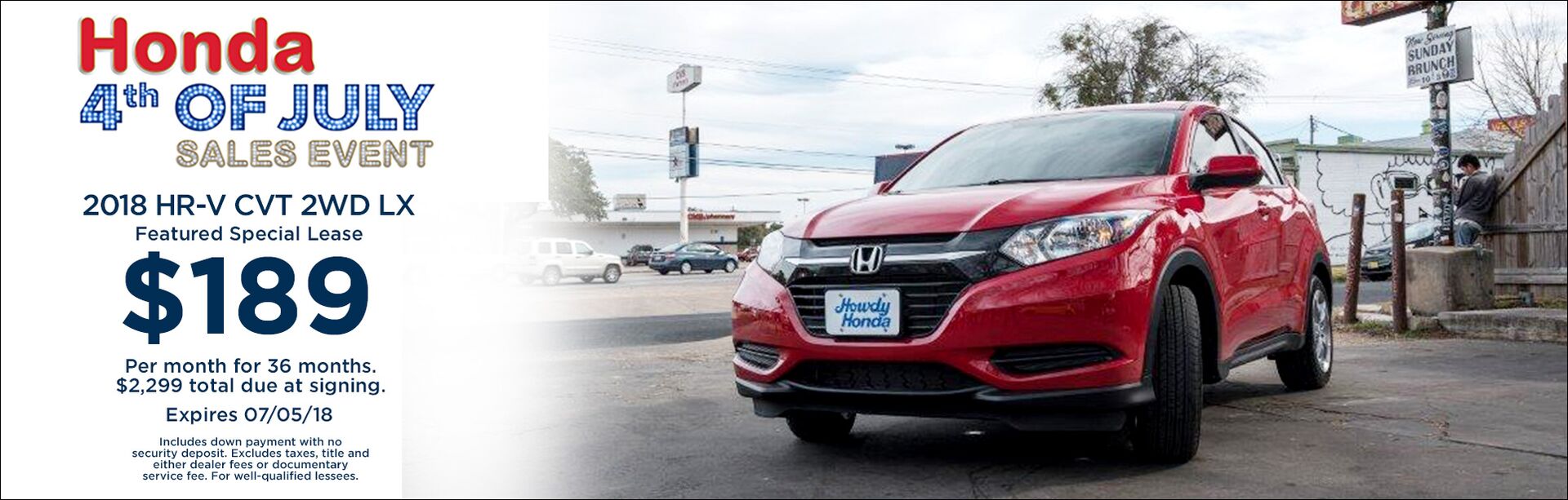 Howdy honda coupons
