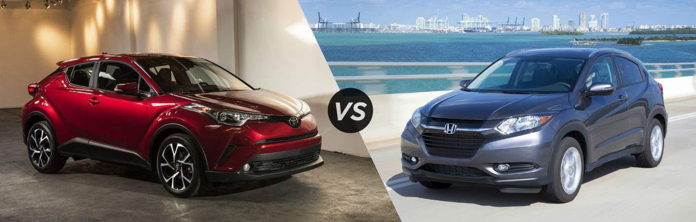 18 Toyota C Hr Vs 18 Honda Hr V