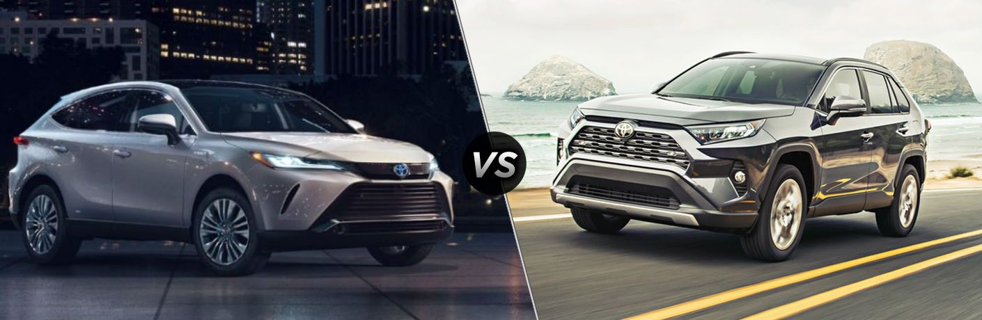2021 Toyota Venza vs. 2020 Toyota RAV4