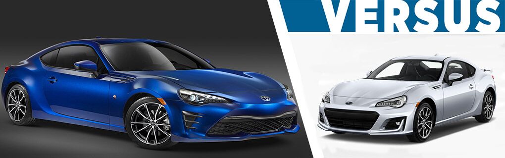 2017 Toyota 86 vs 2017 Subaru BRZ