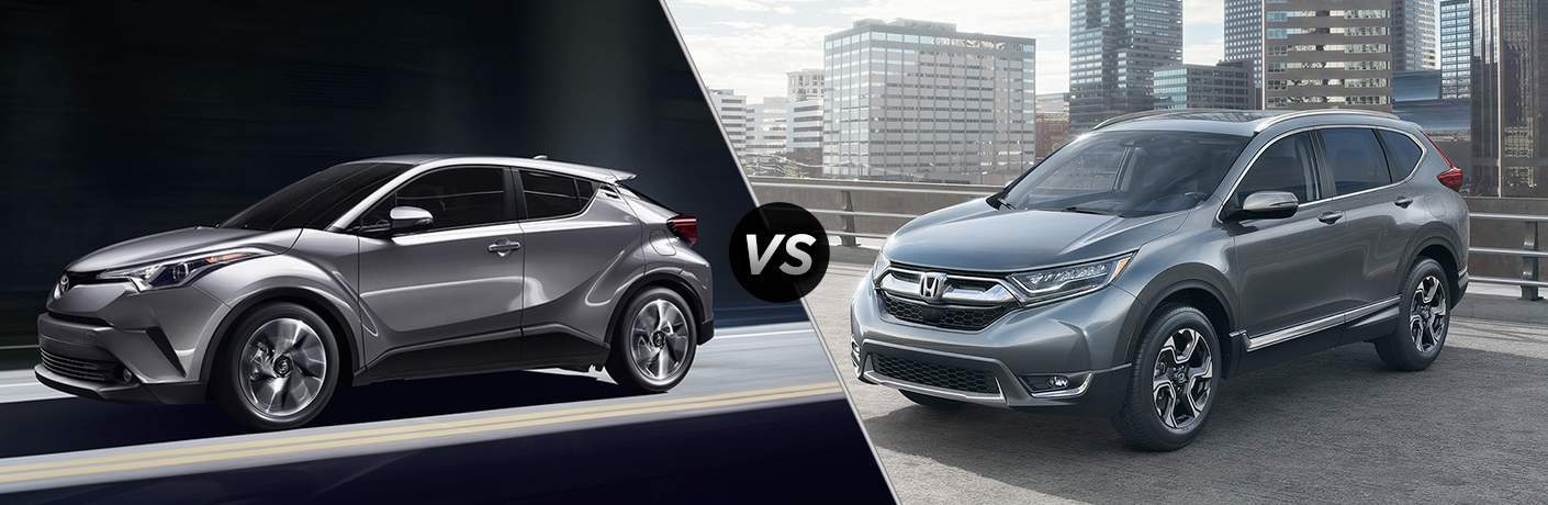 2018 Toyota C-HR vs 2017 Honda CR-V