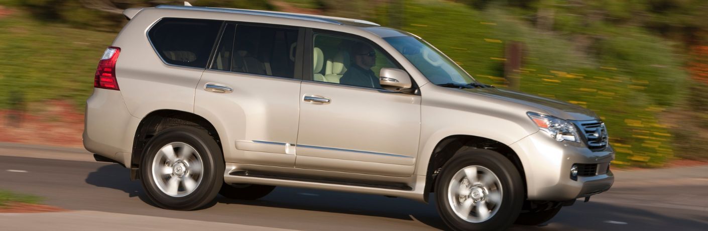 Side view of the used Lexus GX 460