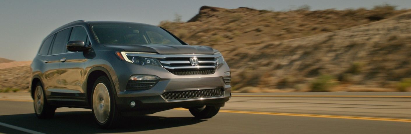 2016 Honda Pilot on the road