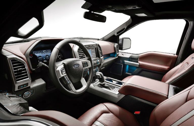 2018 Ford F-150 front seats