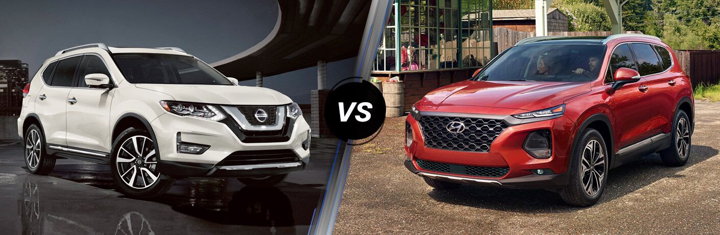 2020 Nissan Rogue vs 2020 Hyundai Santa Fe