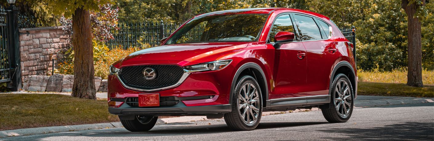 2020 Mazda CX-5 on the road