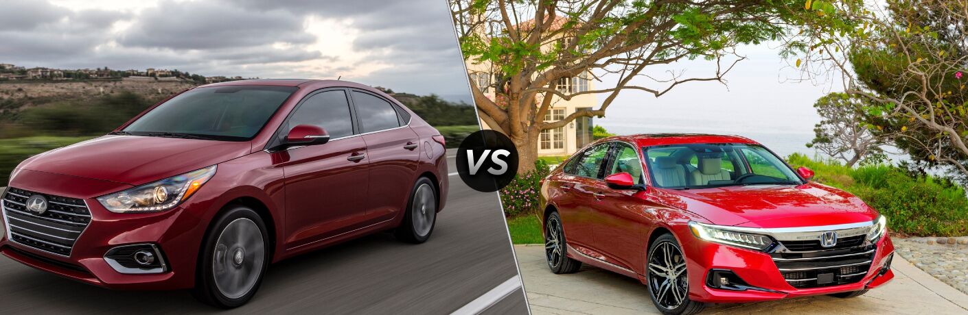 2021 Hyundai Accent vs 2021 Honda Accord