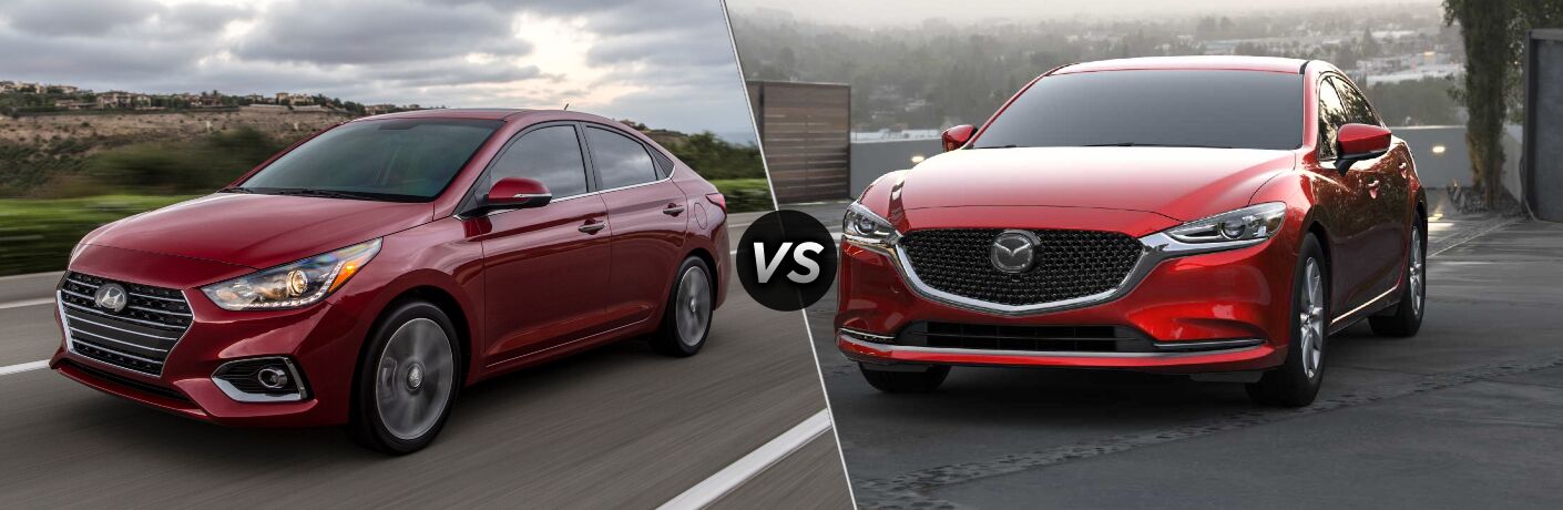 2021 Hyundai Accent vs. 2021 Mazda6