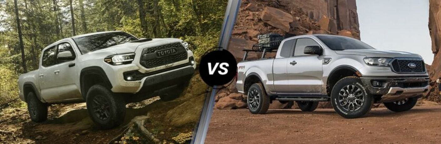2021 Toyota Tacoma vs 2021 Ford Ranger