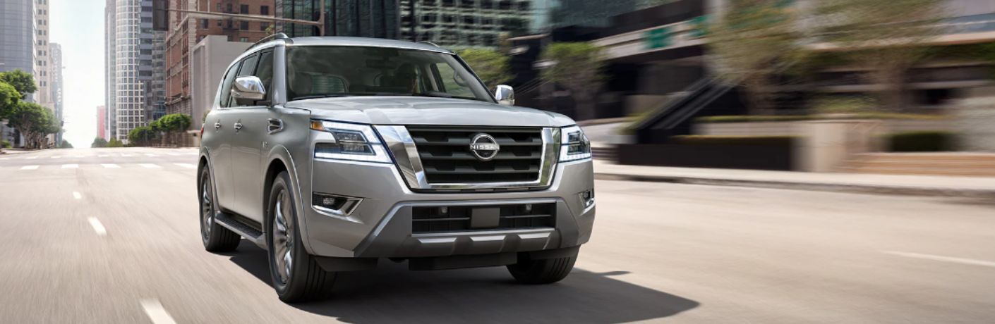 front view of the 2023 Nissan Armada