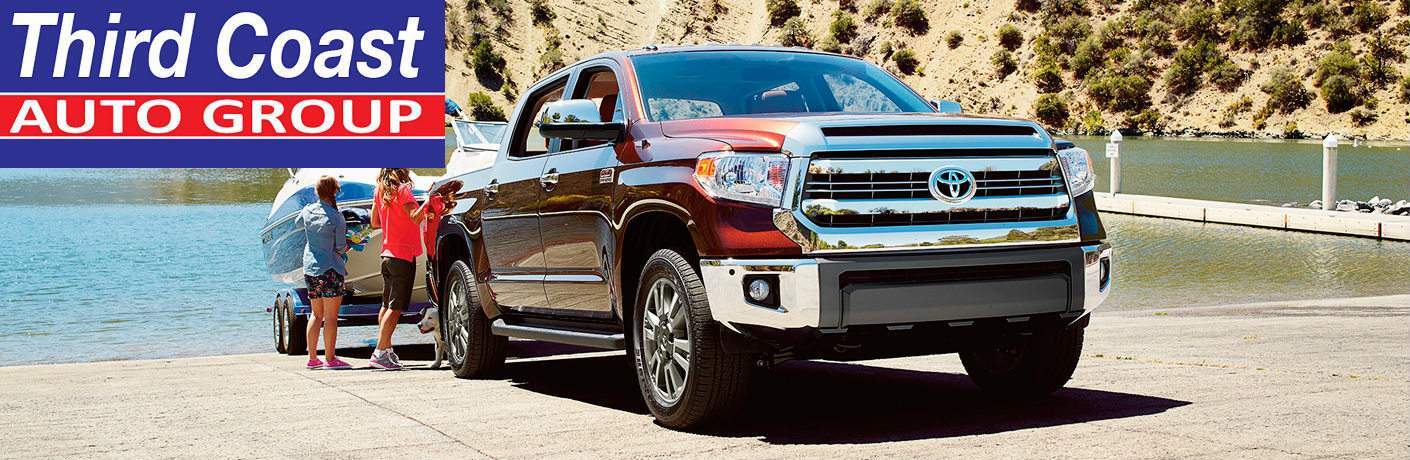 2017 Toyota Tundra with a Third Coast Auto Group logo in the left corner