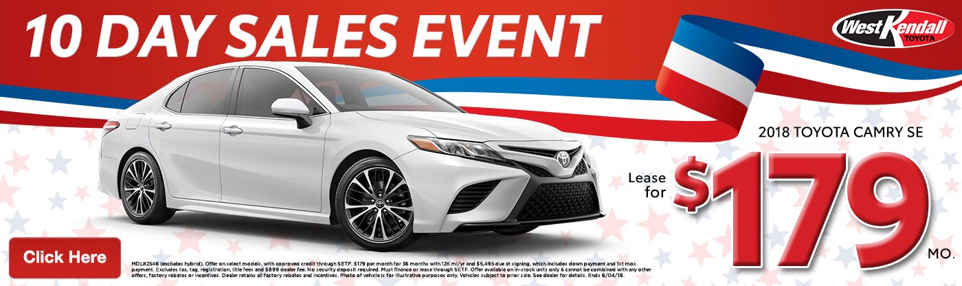 2018 Camry Summer Sale 2018 Camry Summer Sale