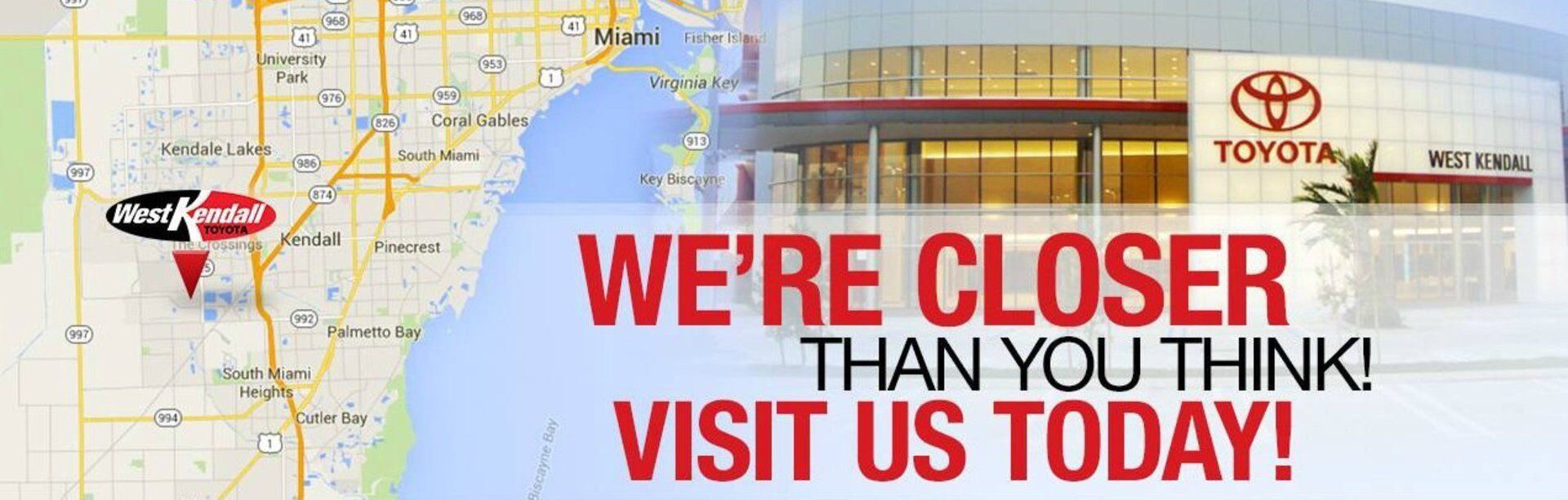West kendall toyota new used toyota dealership serving miami