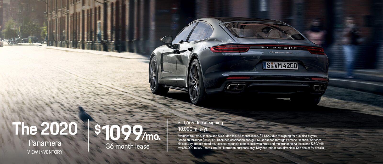 2019 Panamera Lease Offer