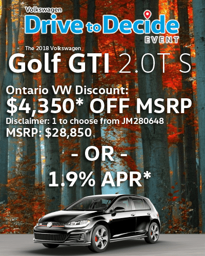 2018 Golf GTI S 2018 Golf GTI S