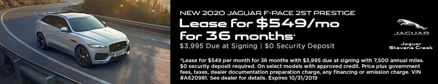 F-PACE OFFER F-PACE OFFER