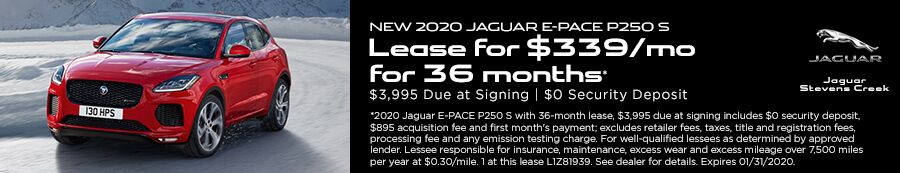 2020 E-PACE Offer 2020 E-PACE Offer