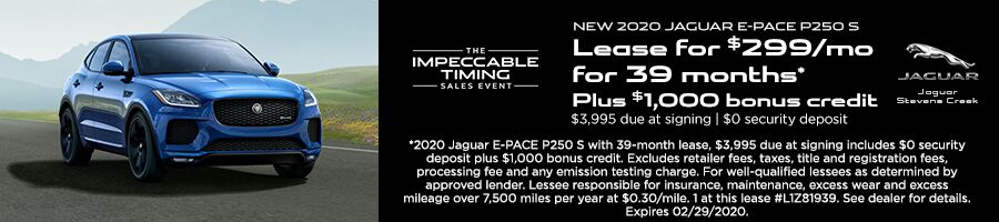 2020 E-PACE Offer 2020 E-PACE Offer