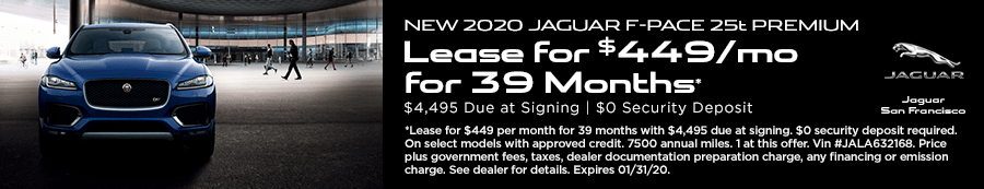 F-PACE Lease Offer F-PACE Lease Offer