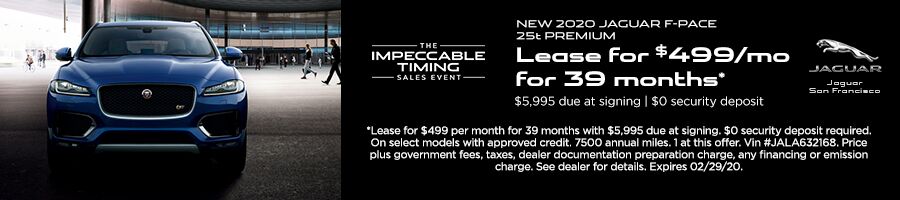 F-PACE Lease Offer F-PACE Lease Offer