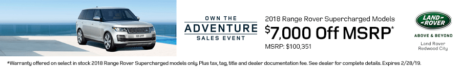 Rand Rover Supercharged Offer Rand Rover Supercharged Offer