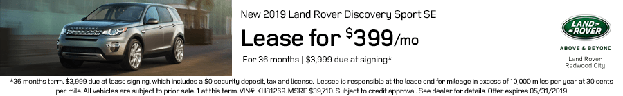 Discovery Sport Offer Discovery Sport Offer