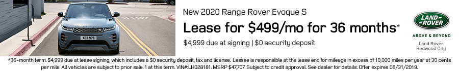 Evoque Offer Evoque Offer