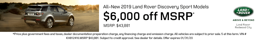 Discovery Sport Off MSRP Offer Discovery Sport Off MSRP Offer
