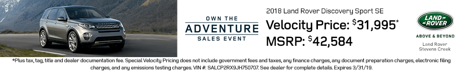 Discovery Sport Offer Discovery Sport Offer