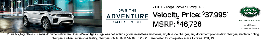 Evoque Offer Evoque Offer