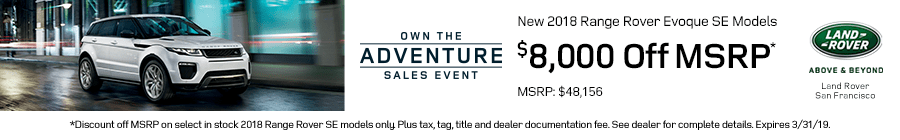 Evoque Offer Evoque Offer