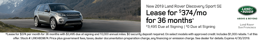 Discovery Sport Offer Discovery Sport Offer