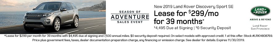 Discovery Sport Offer Discovery Sport Offer