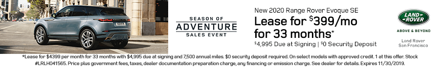Evoque Offer Evoque Offer