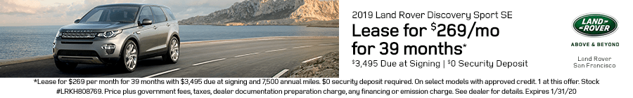 Discovery Sport Offer Discovery Sport Offer