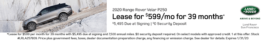 Velar Offer Velar Offer