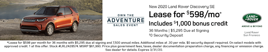 Land Rover Discovery Offer Land Rover Discovery Offer
