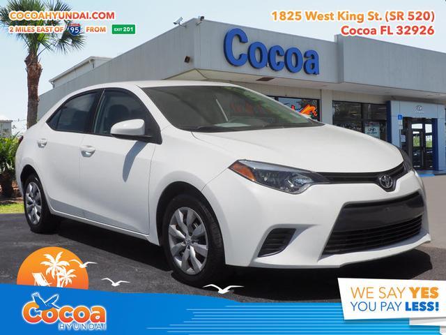 2016 Toyota Corolla L 2016 Toyota Corolla L